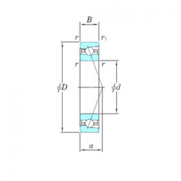 المحامل 3NCHAR014C KOYO #1 image