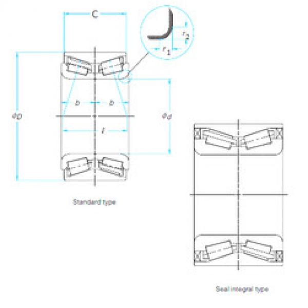 المحامل 513057 Timken #1 image