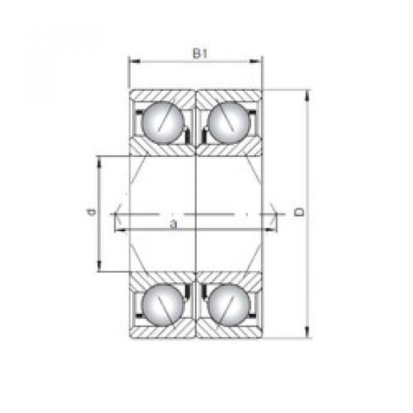 المحامل 71920 CDB ISO #1 image