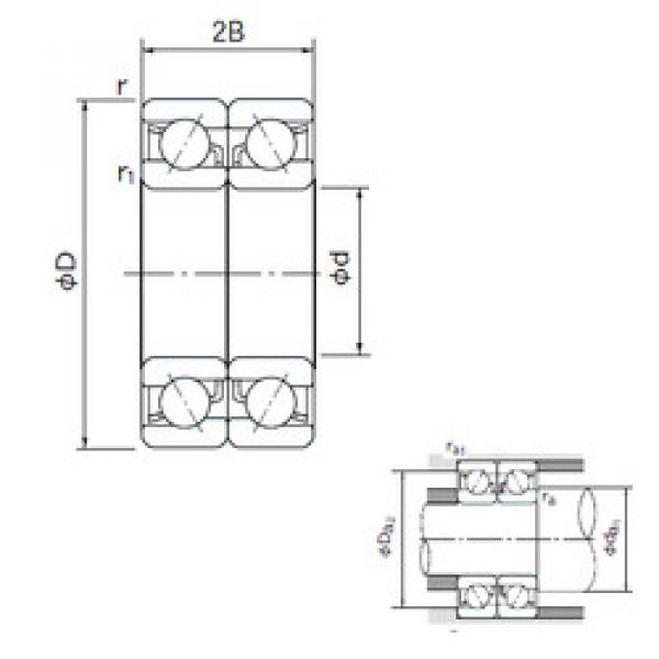 المحامل 7219BDB NACHI #1 image