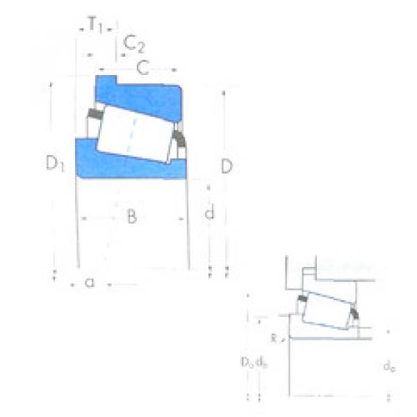 المحامل 25592/25521B Timken #1 image