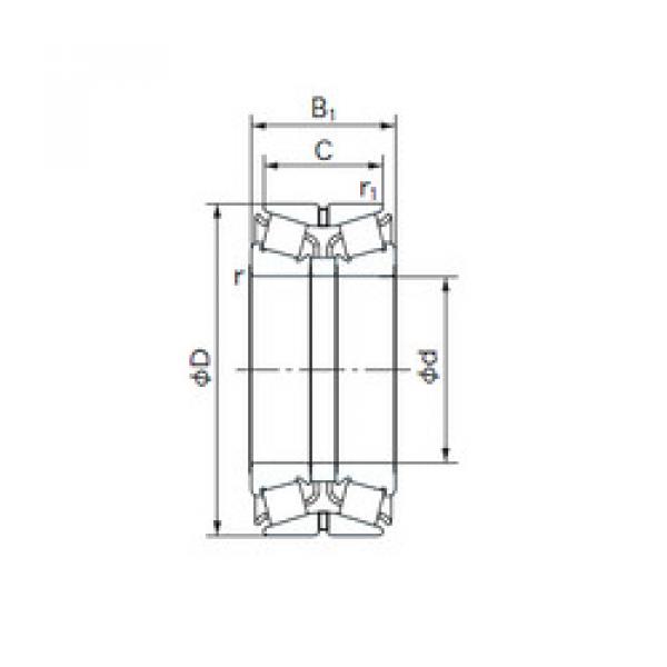 المحامل 180KBE030 NACHI #1 image