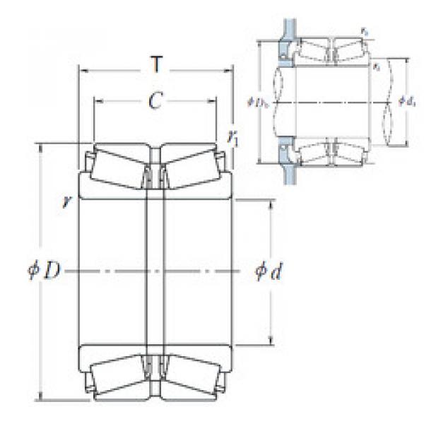 المحامل HR50KBE52X+L NSK #1 image