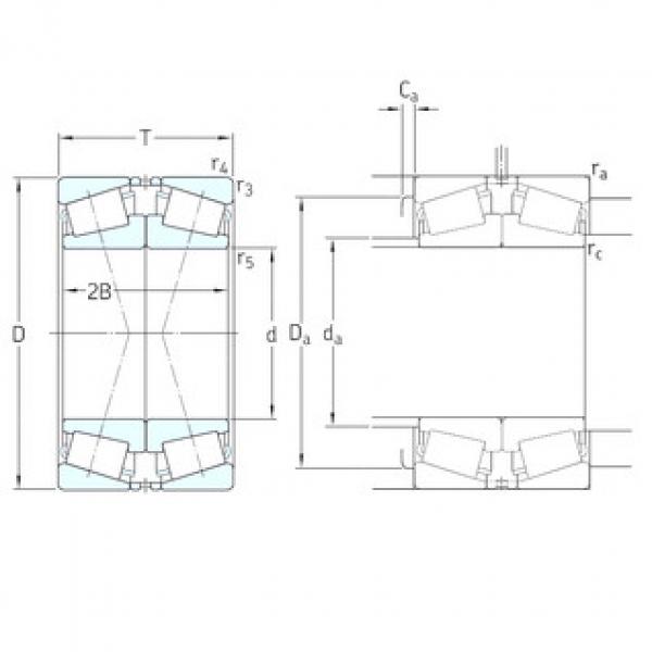 المحامل 32012X/QCL7CDFC250 SKF #1 image