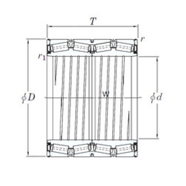 المحامل 4TRS19D KOYO #1 image