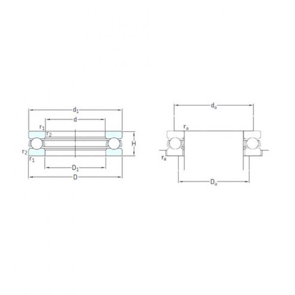 المحامل 51160M SKF #1 image