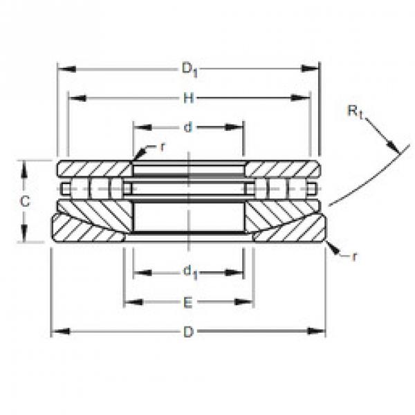 المحامل 60TPS124 Timken #1 image