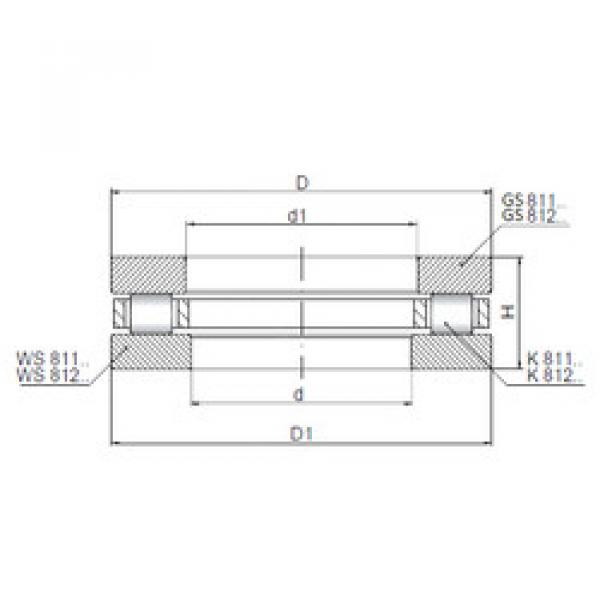 المحامل 81124 ISO #1 image