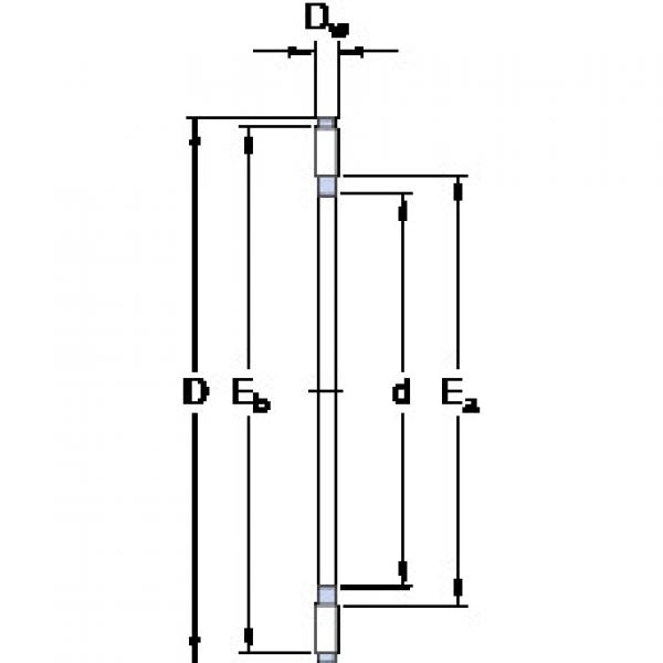 المحامل AXK 2542 SKF #1 image