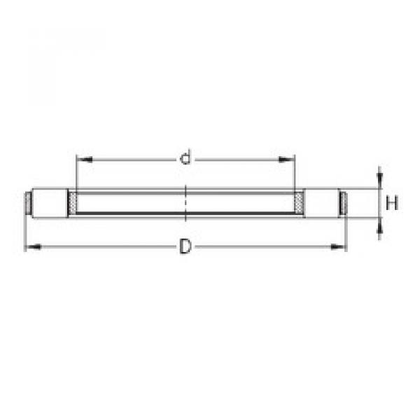 المحامل K 81111-TVPB NKE #1 image