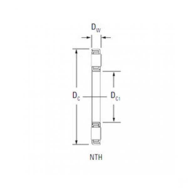 المحامل NTH-3864 Timken #1 image