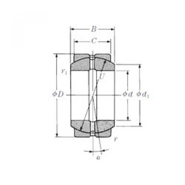 المحامل 60FSF100 NSK #1 image