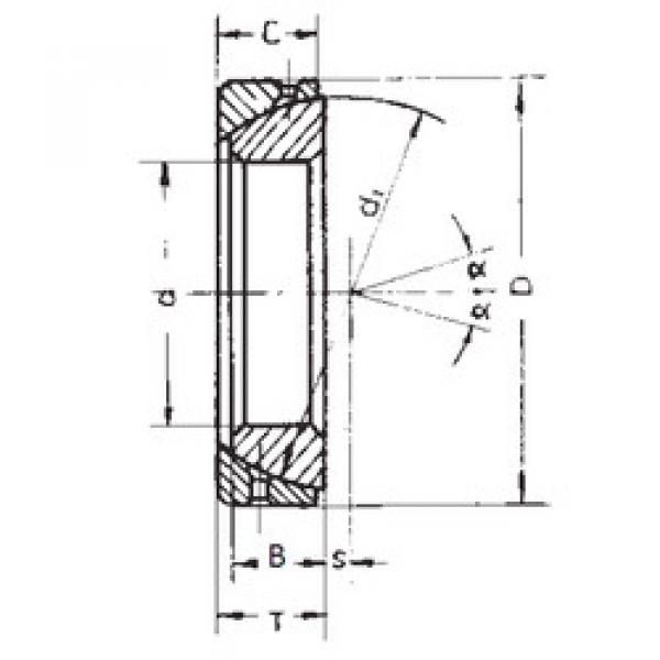 المحامل GAC100S FBJ #1 image