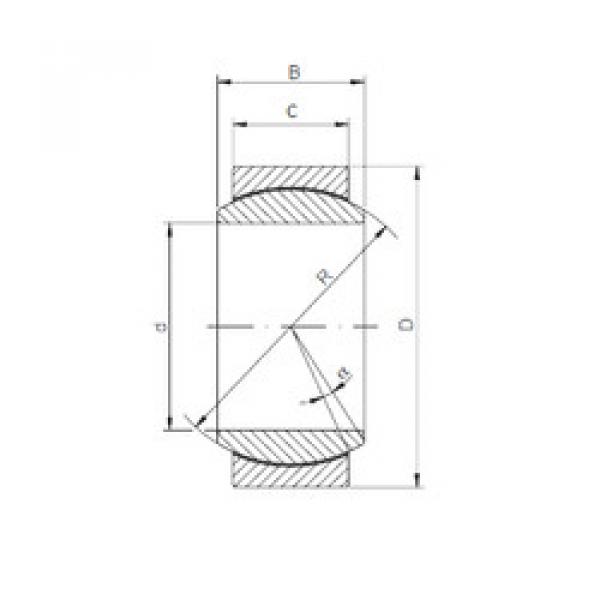 المحامل GE 017 ECR-2RS ISO #1 image