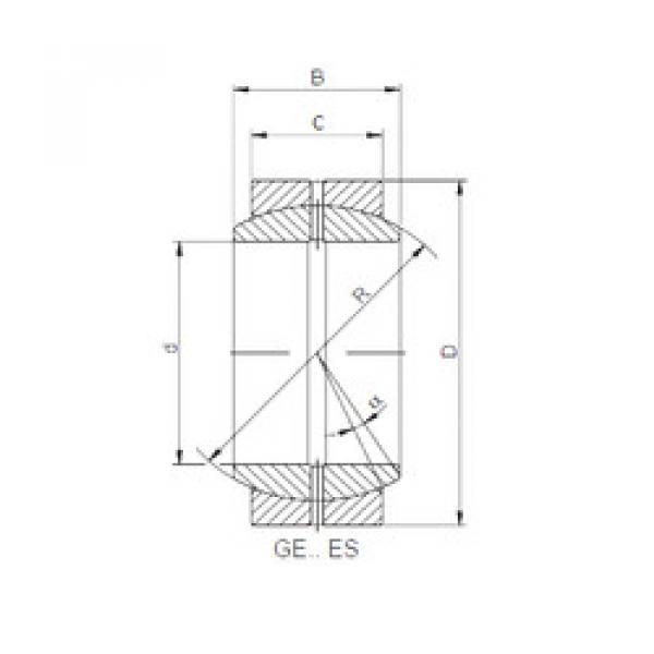 المحامل GE 040 XES ISO #1 image