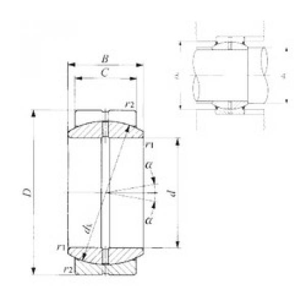 المحامل GE 90ES IKO #1 image