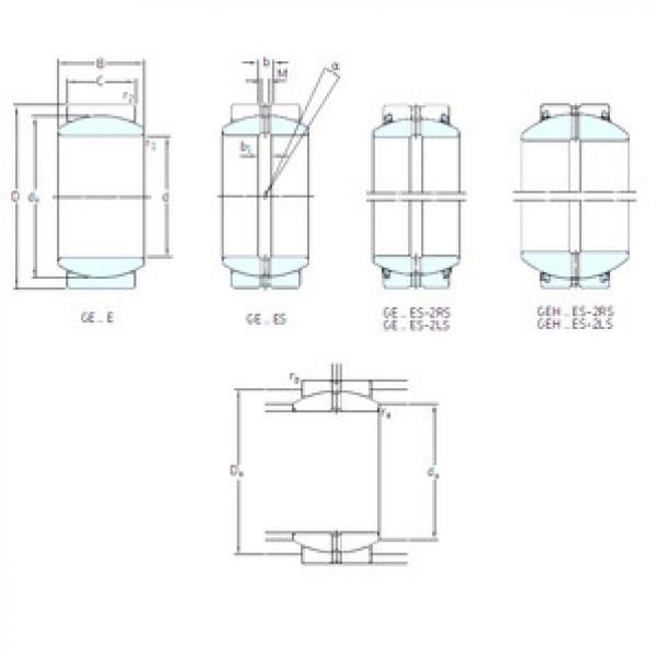 المحامل GE140ES SKF #1 image