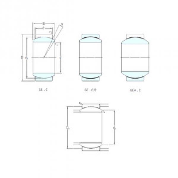 المحامل GEH45TXE-2LS SKF #1 image