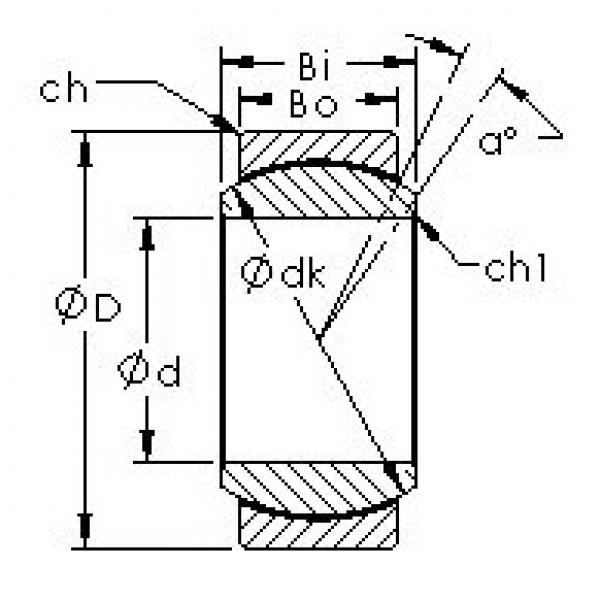 المحامل GEBJ30C AST #1 image