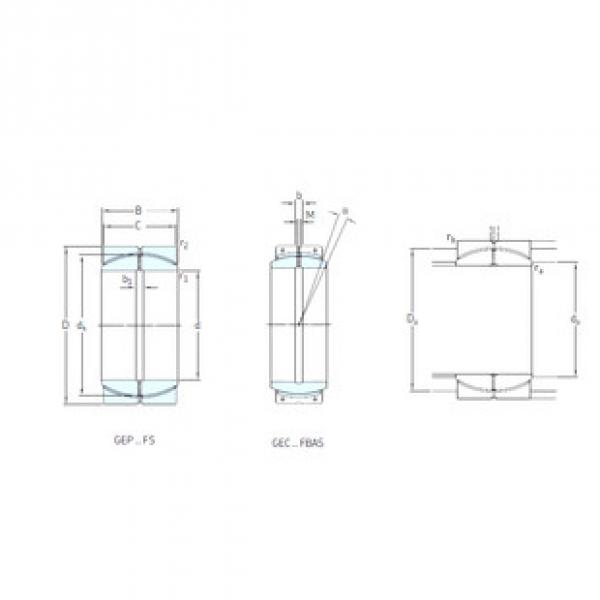 المحامل GEC400FBAS SKF #1 image