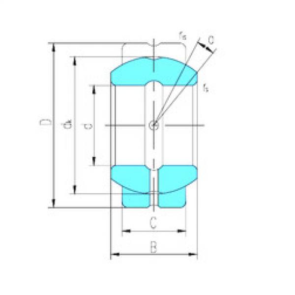 المحامل GEGZ139ES-2RS LS #1 image