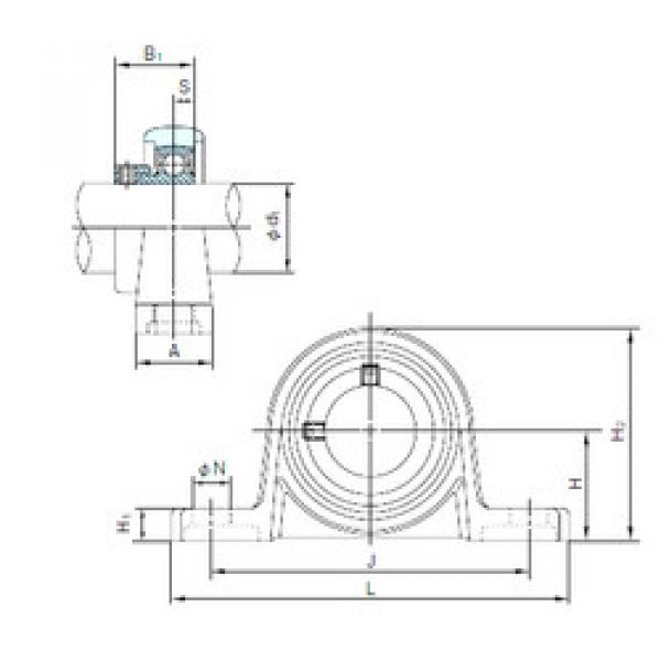 المحامل UP002 NACHI #1 image