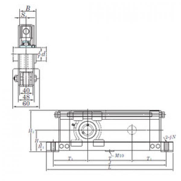 المحامل UCTL206-200 KOYO #1 image