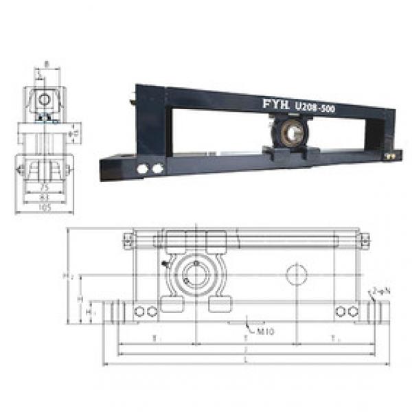 المحامل UCTU209-900 FYH #1 image