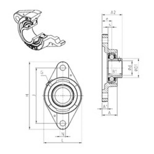 المحامل USFLE204 SNR #1 image