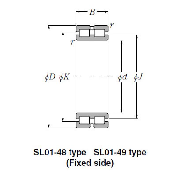 Bearing SL02-4934 #1 image